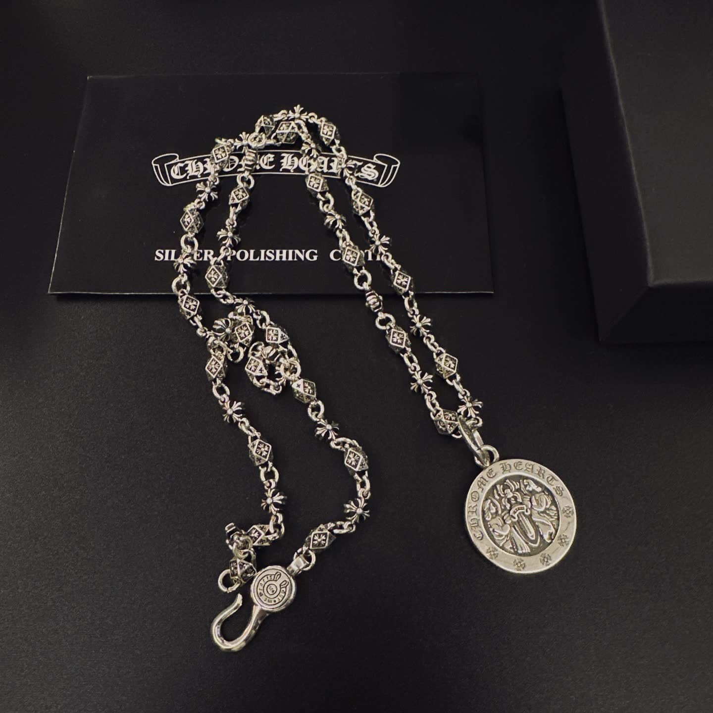 Chrome Hearts Silver Chain with Pendant